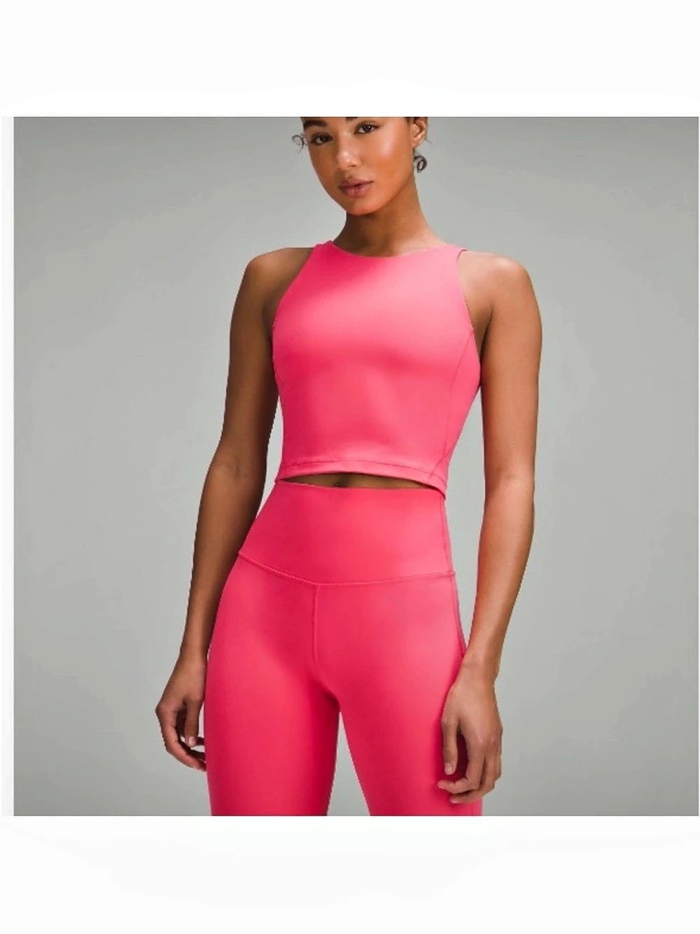 lululemon Align High-Neck Tank Top Pink Size 0